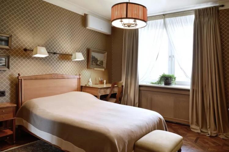 Chambre de style anglais - Photo de design d'intérieur