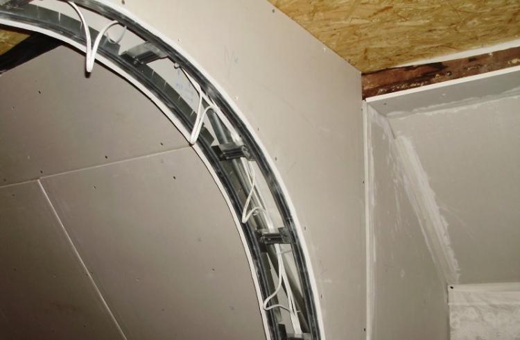 Arche de cloison sèche à faire soi-même