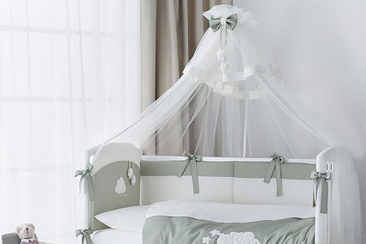 Auvent pour lit bébé (65 photos): types, comment coudre