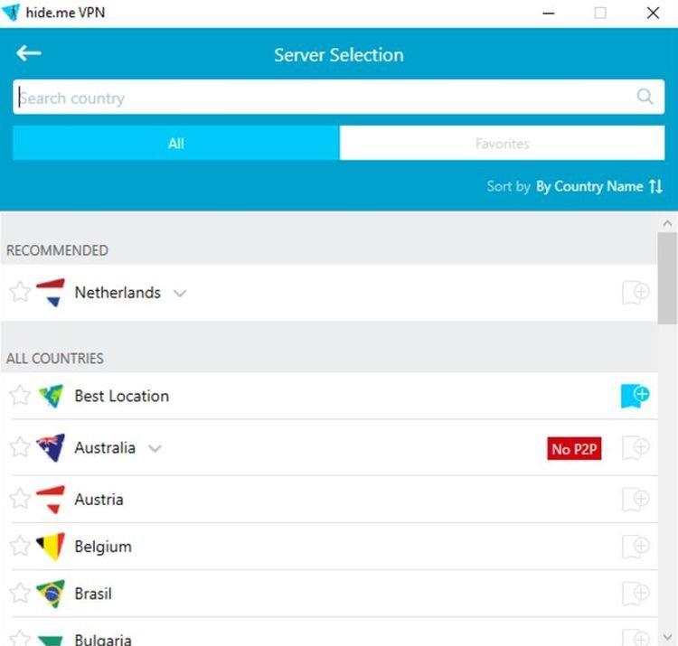 hide.me - Logiciel VPN gratuit pour ordinateur
