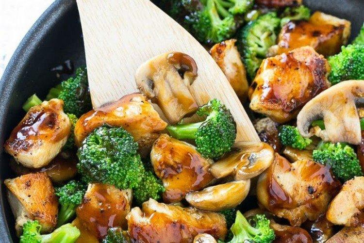 Champignons aux légumes - recettes