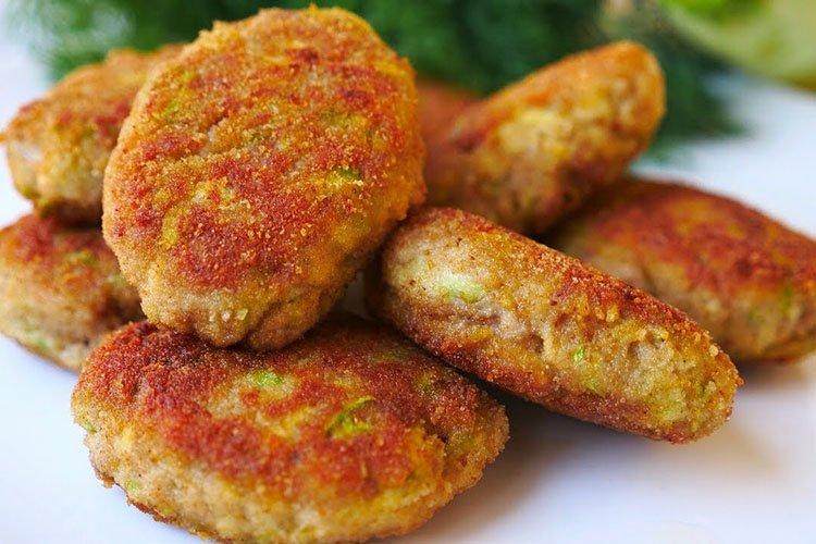 Escalopes de courgettes et pommes de terre - Recettes de plats de courgettes