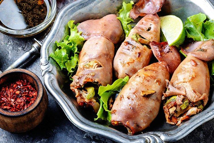 Calmar en chinois - recettes