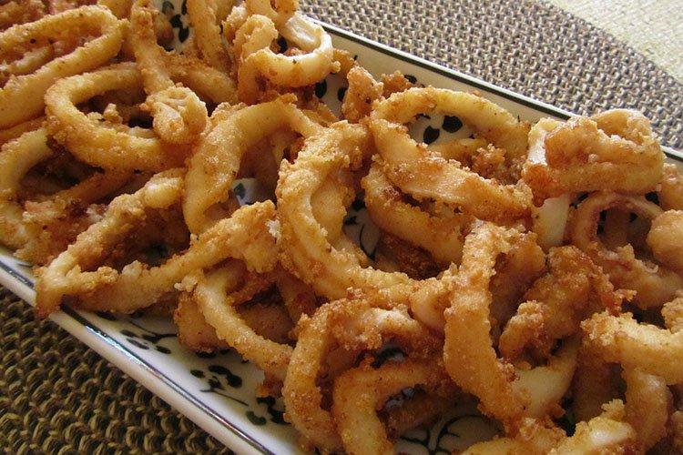 Calmars frits - recettes