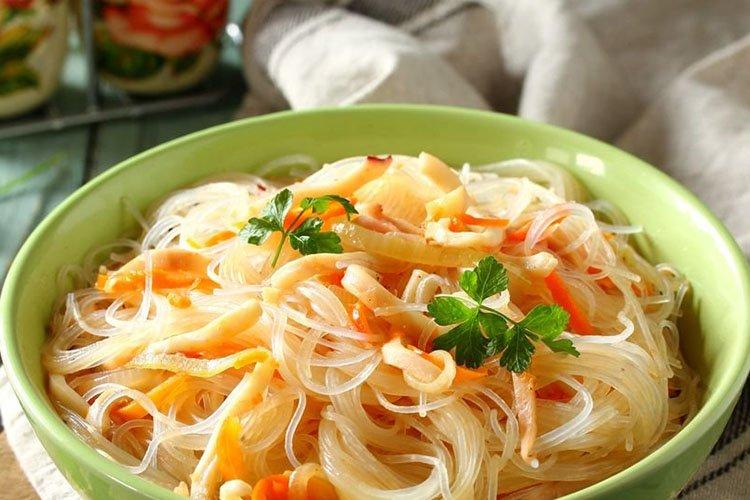 Salade de calmars chinois - recettes