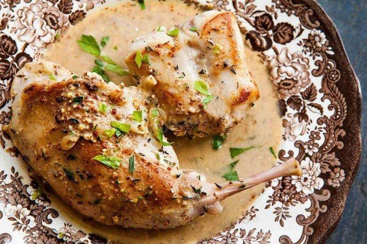 Lapin au vin blanc - recettes