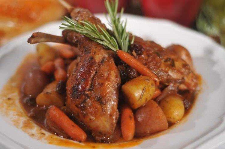 Lapin rustique - recettes
