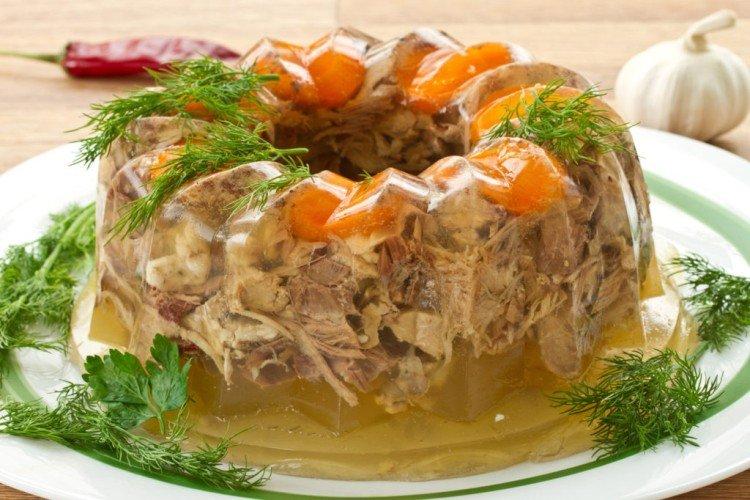 Viande en gelée - recettes