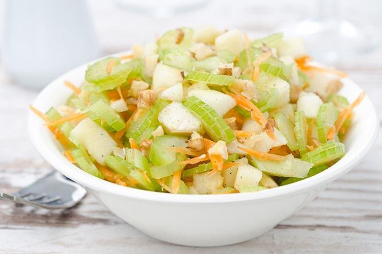 Salade de navet aux pommes - recettes