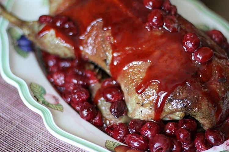 Canard aux cerises - recettes