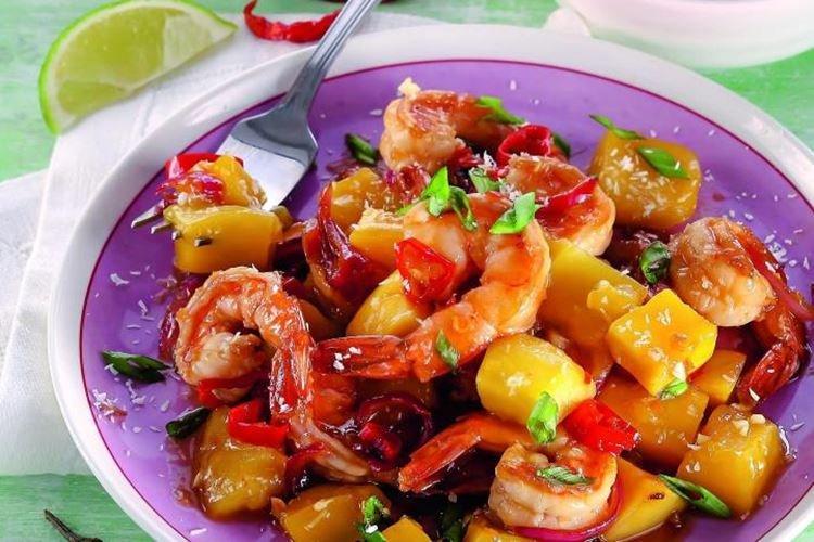 Crevettes à la mangue - recettes