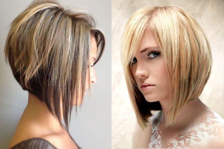 Bob-square avec extension pour cheveux mi-longs