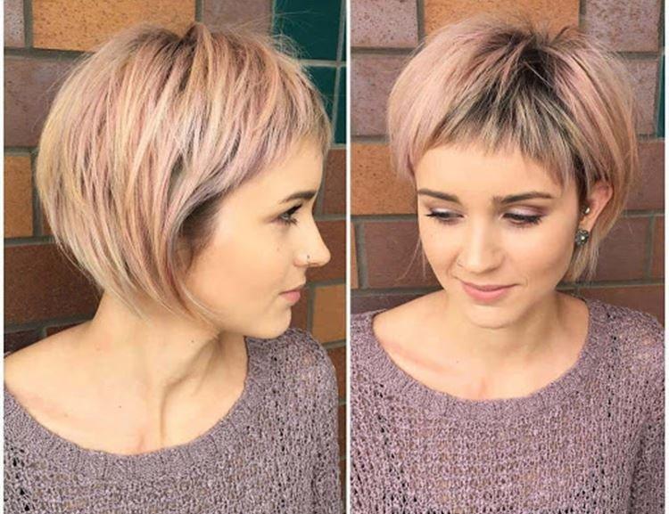 Bob Kare avec une frange courte