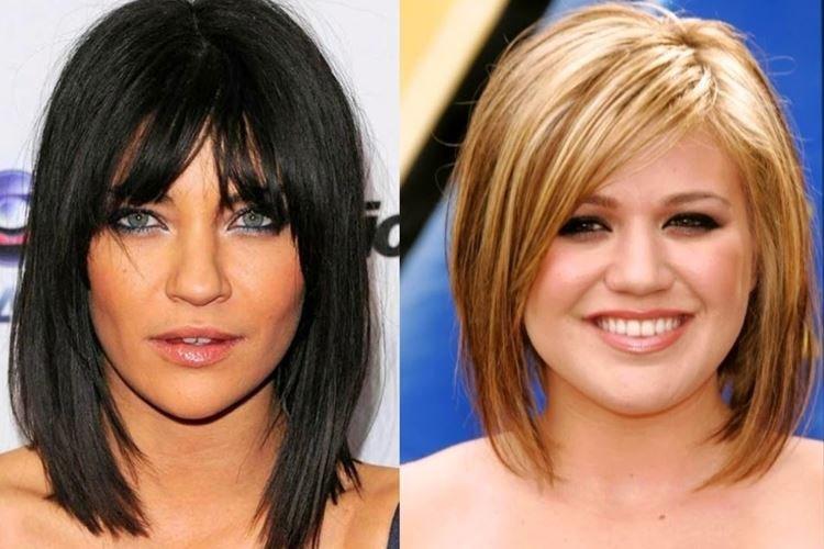 Carré long avec frange