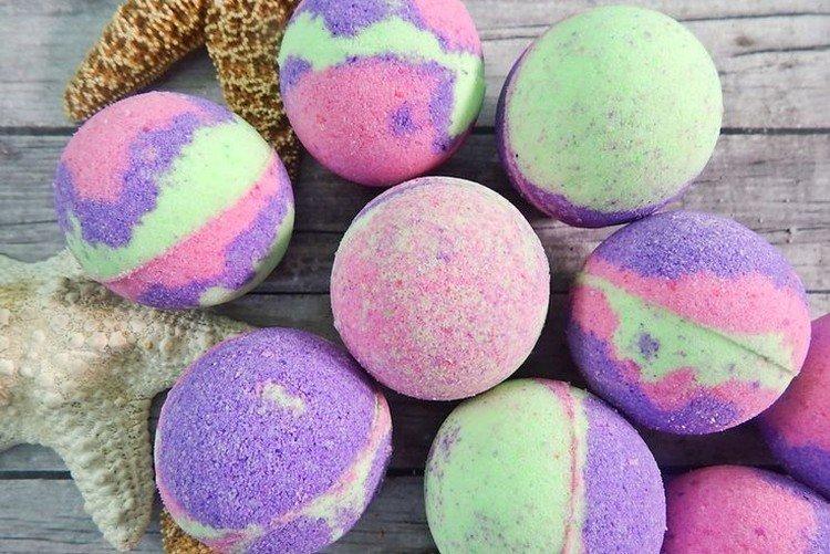 Bombes de bain à faire soi-même pour les spasmes musculaires - recettes comment faire
