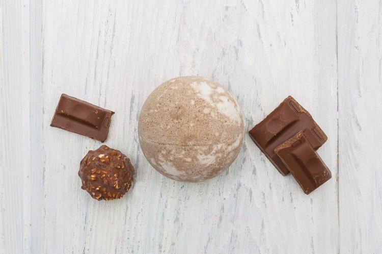 Bombe de bain au chocolat bricolage pour le bain - recettes comment faire