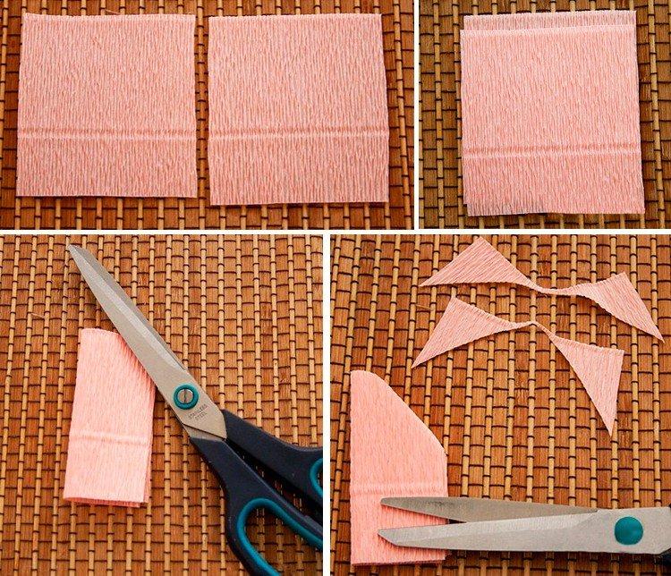 Roses - bouquets de bonbons à faire soi-même