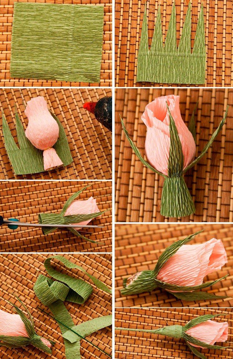 Roses - bouquets de bonbons à faire soi-même