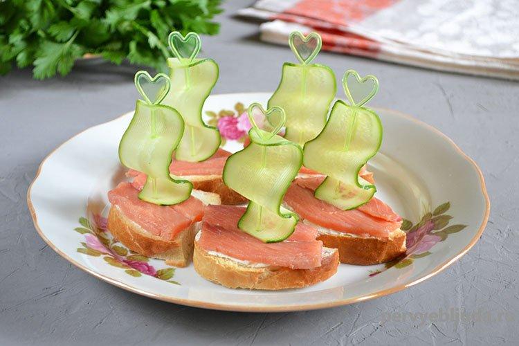 Sandwichs au poisson rouge Buffet - recettes