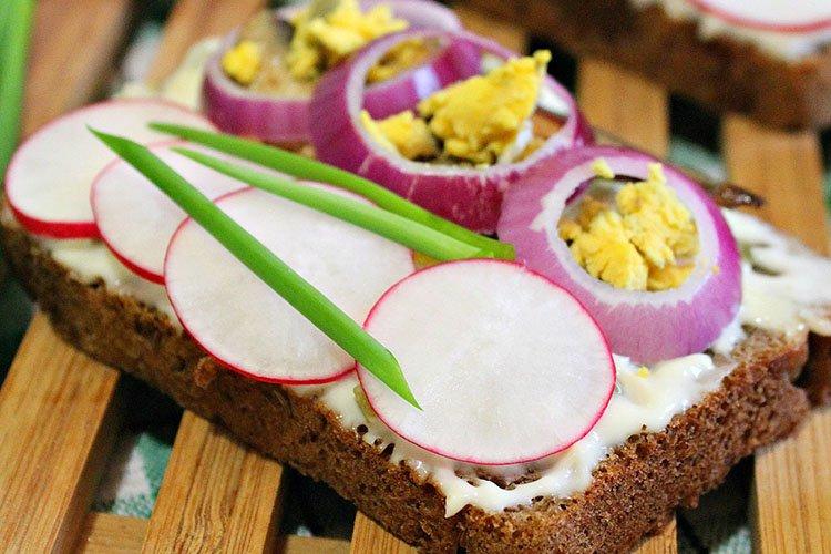 Sandwichs au sprat norvégien - recettes