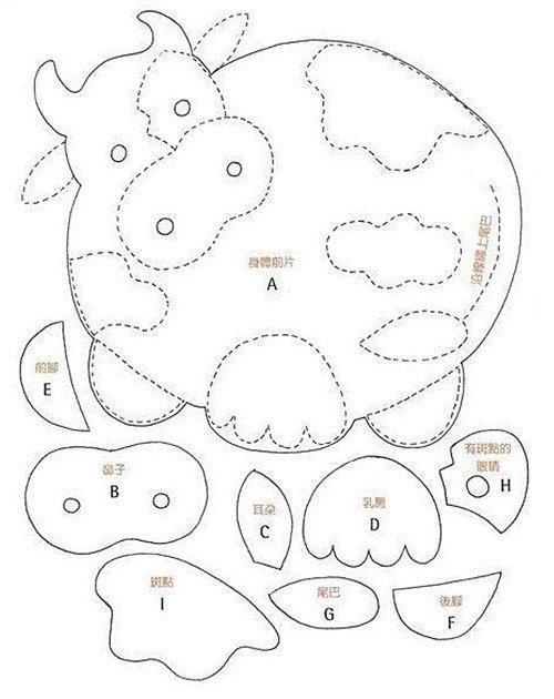 DIY coussin en tissu gobie