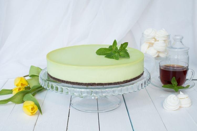 Cheesecake à la Menthe - Recette Maison