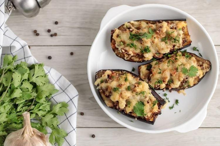 Aubergines farcies - Que cuisiner à partir de viande hachée