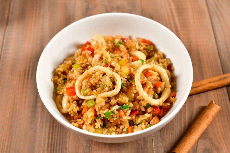Riz aux calamars - Que cuisiner à partir de recettes de calamars