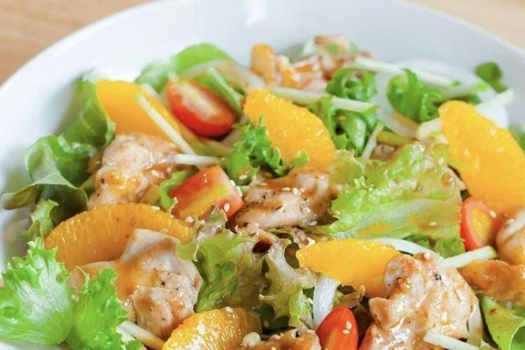 Salade de poulet et d'orange - Que faire avec de la poitrine de poulet