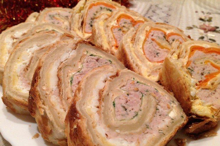 Rouleau feuilleté au poisson - Que cuisiner à partir de recettes de pâte feuilletée