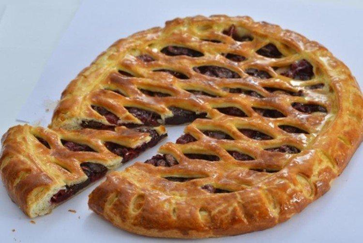 Gâteau aux framboises pour le thé - Que cuisiner à partir de recettes de pâte feuilletée