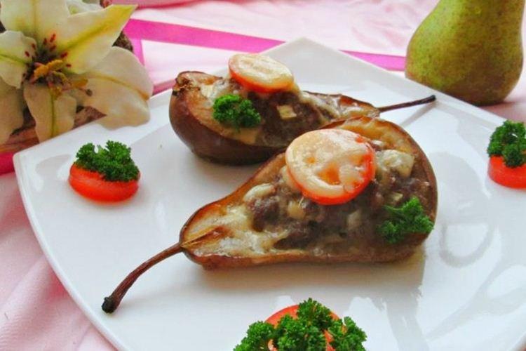 Poires au porc haché - Que cuisiner à partir de recettes de porc haché