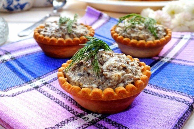 Paniers de poulet et de poires - Que cuisiner sur les recettes de table du Nouvel An