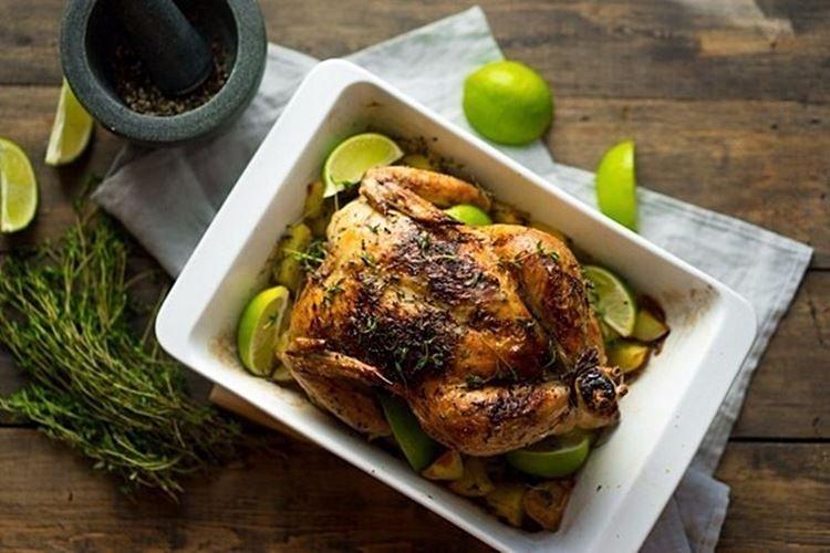 Poulet au four aux herbes et au citron - Que cuisiner pour les recettes du Nouvel An 2021