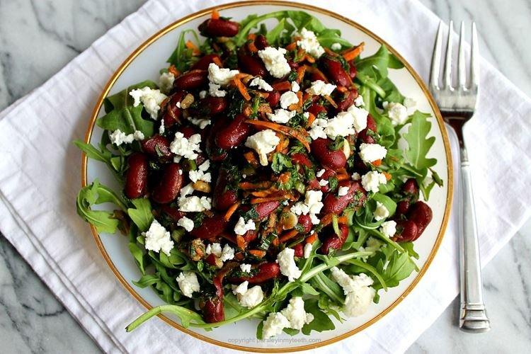 Salade de haricots rouges - De quoi cuisiner pour un déjeuner rapide et savoureux