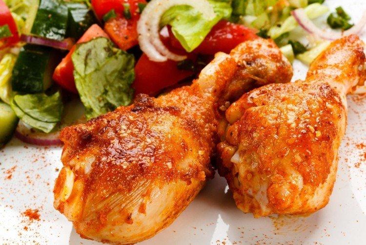 Cuisses de poulet - Que cuisiner sur les recettes de table de fête