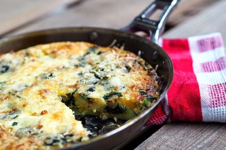Frittata - Que cuisiner pour le petit déjeuner rapidement et savoureux