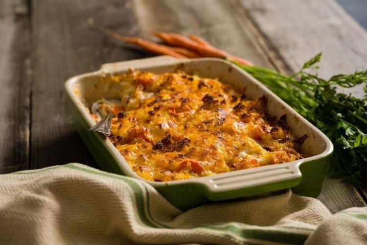 Casserole de carottes et pommes de terre - Que cuisiner pour votre enfant pour les recettes du déjeuner