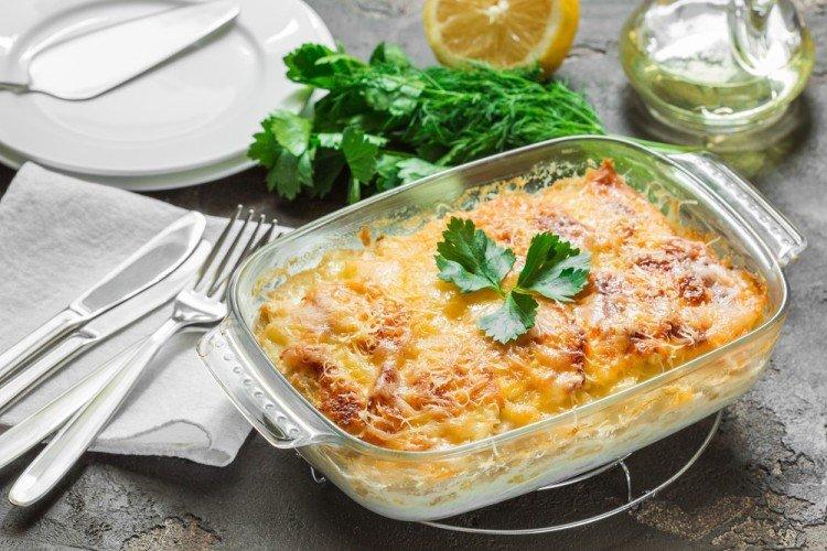 Cocotte de pommes de terre aux légumes et fromage - Que cuisiner pour votre enfant pour le dîner