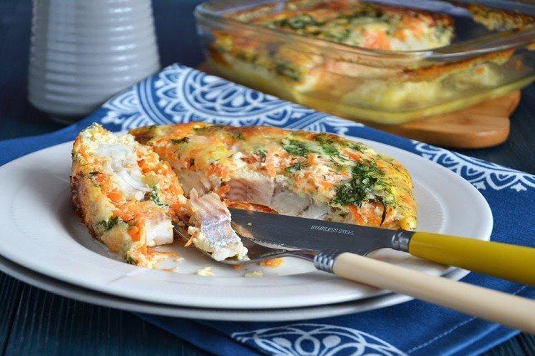 Poisson dans une omelette - Que cuisiner pour un enfant pour le dîner