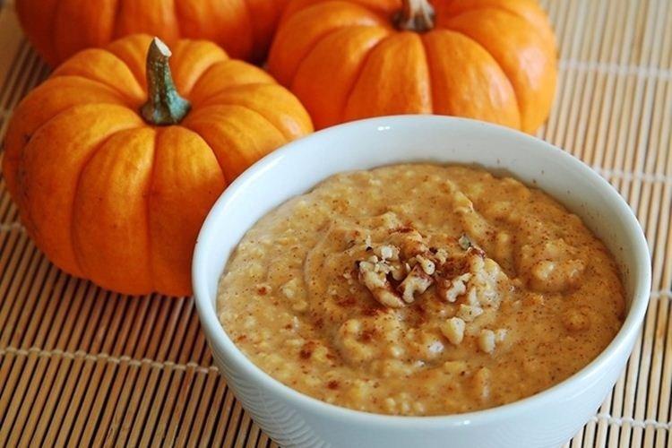 Gruau à la citrouille - Que cuisiner pour un enfant pour des recettes de petit-déjeuner