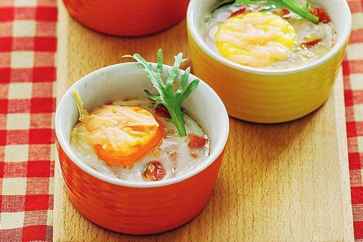 Omelette aux légumes au four - Que cuisiner pour un enfant pour des recettes de petit-déjeuner