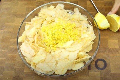 Tarte aux pommes Tsvetaevsky avec zeste - une recette étape par étape