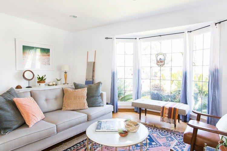 Couleurs froides et chaudes - Combinaisons de couleurs pour murs, sols et plafonds