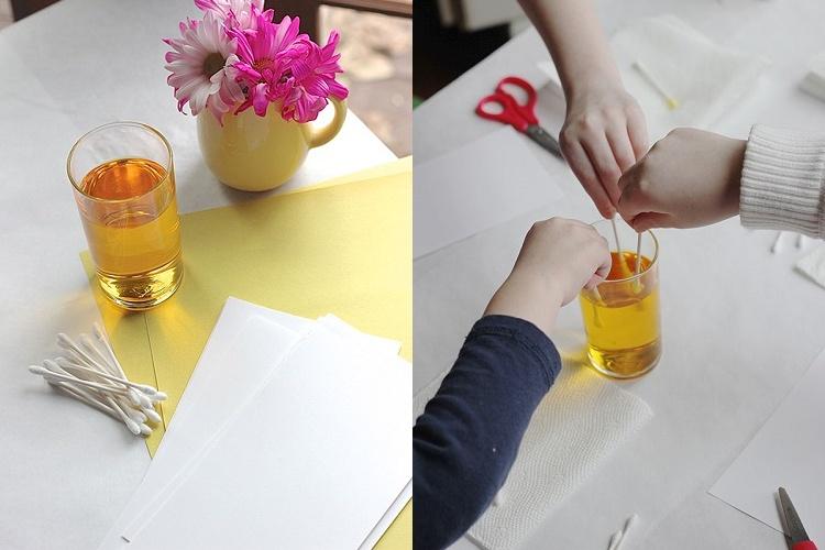 Jonquilles - Fleurs en papier DIY