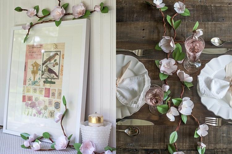 Fleurs en papier DIY - photos et idées