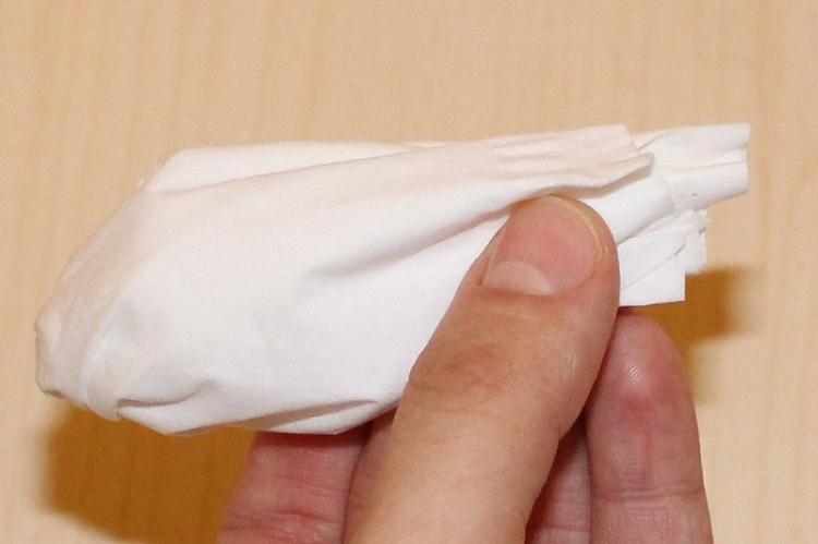 Camomille - Fleurs de bricolage à partir de serviettes