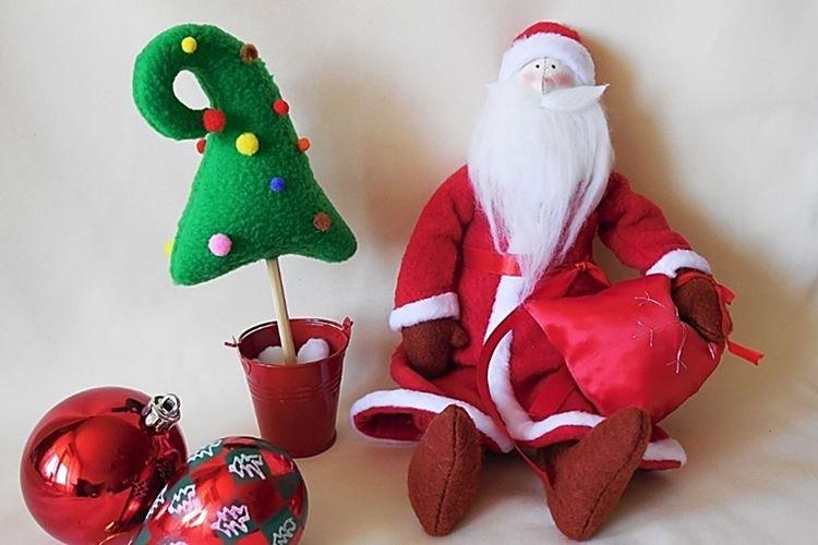 Fabriquer le Père Noël de ses propres mains - photos et idées