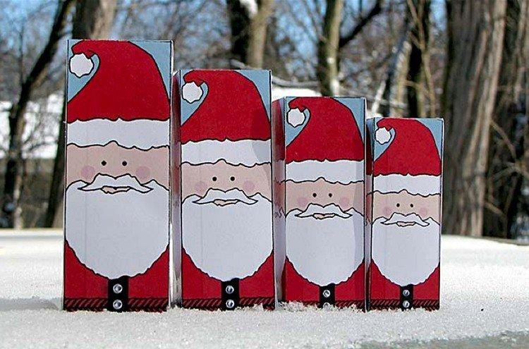 Père Noël de ses propres mains à la maternelle et à l'école - photos et idées