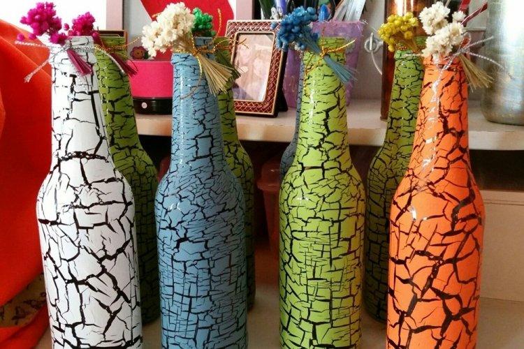 Décoration de bouteille DIY - photos et idées